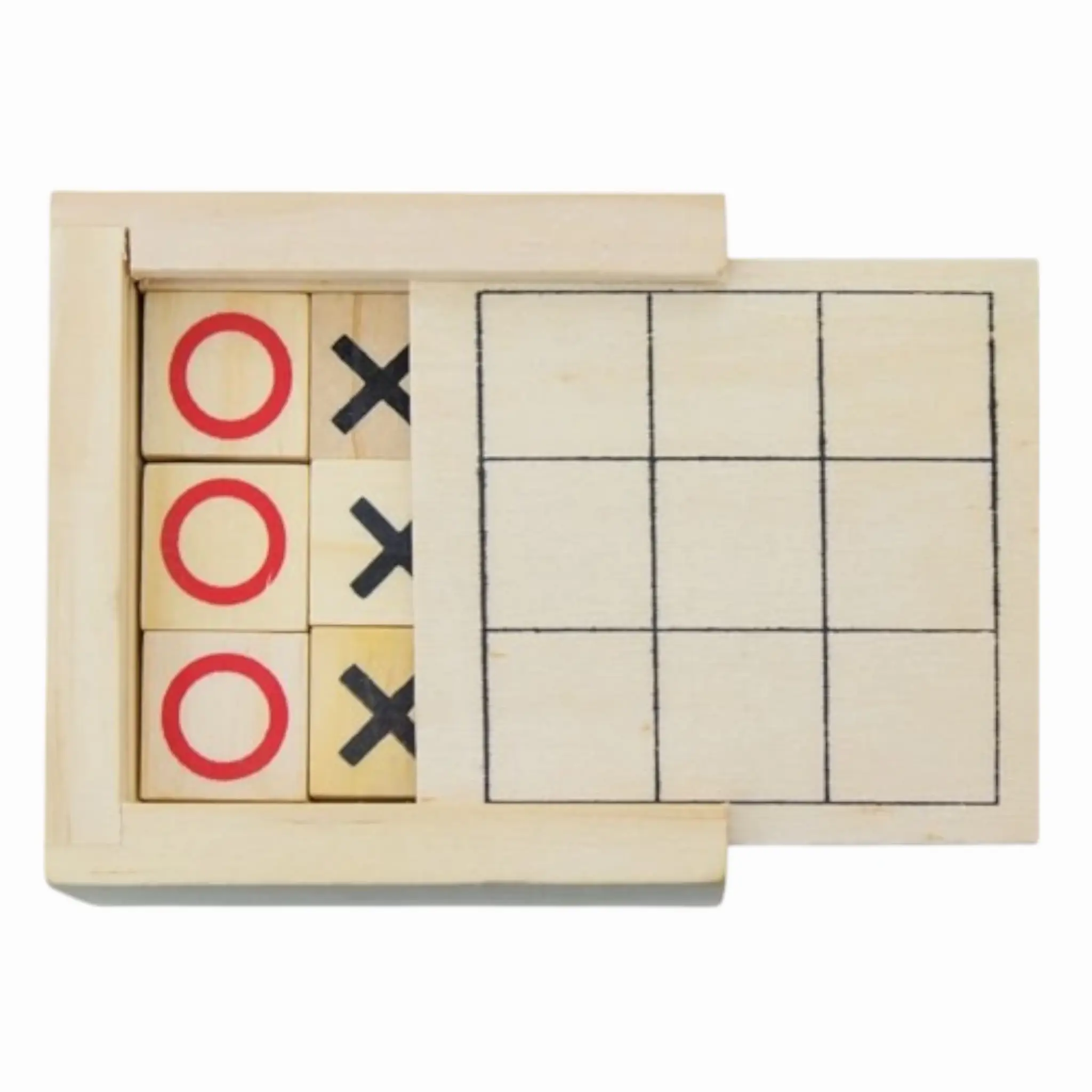 3 en raya madera personalizado tapa