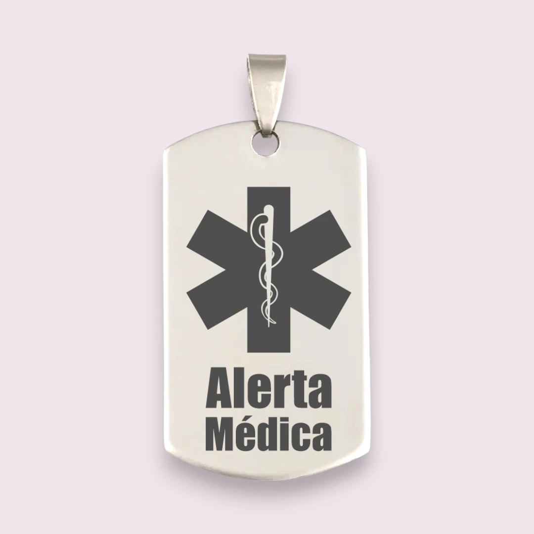 colgante alerta medica