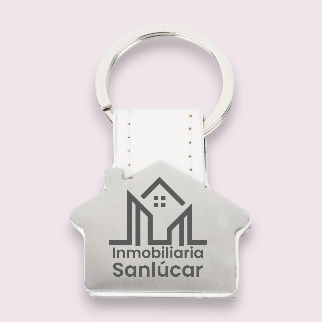 llaveros para inmobiliarias metalico