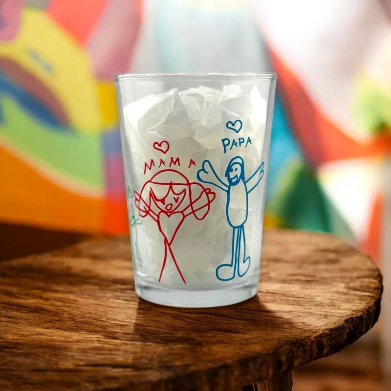 vasos personalizados cristal